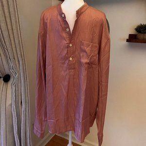 Men's Casual Buttoned Neck Shirt